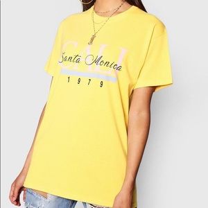 Oversized Santa Monica T-shirt